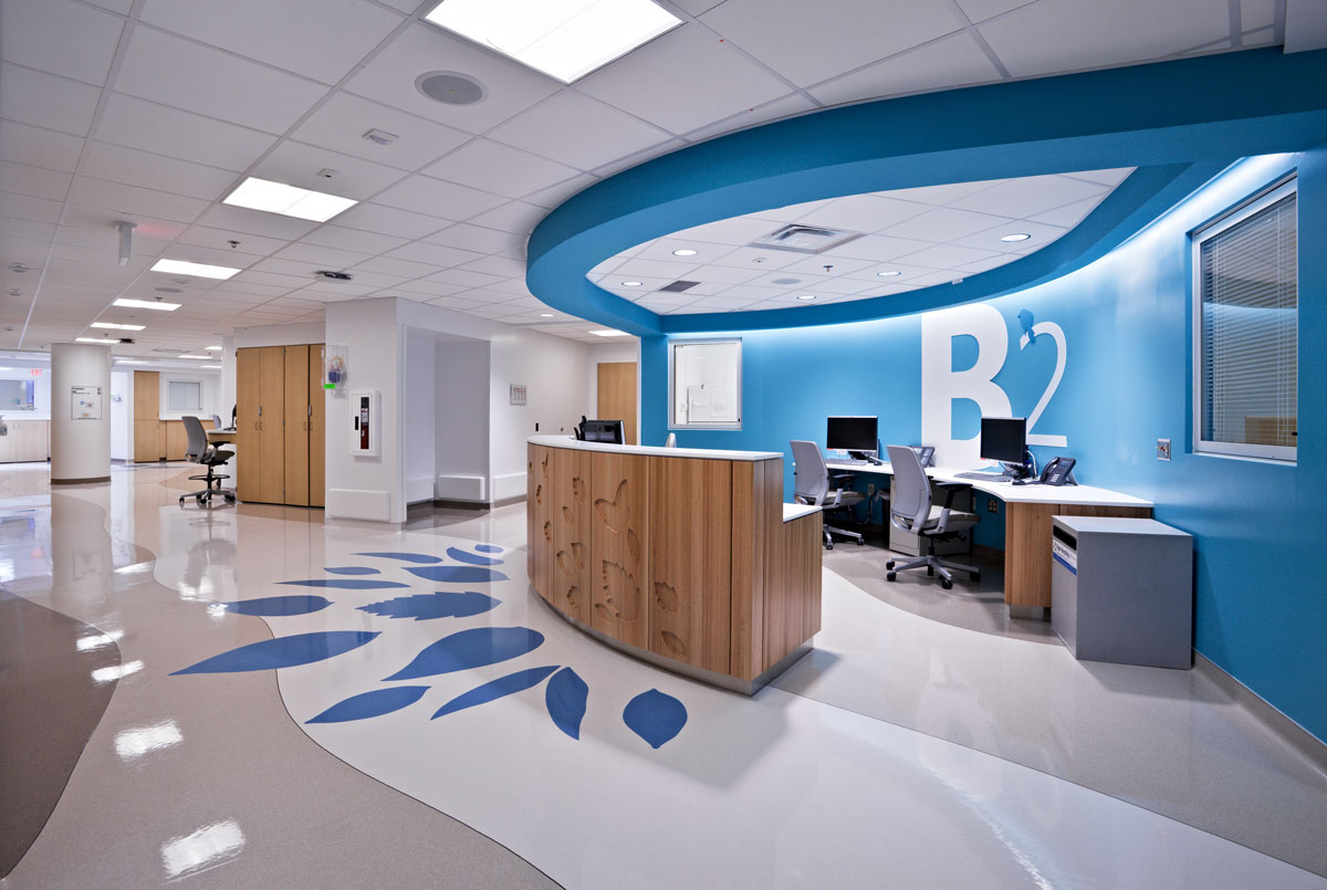 Interior decoration for hospitals