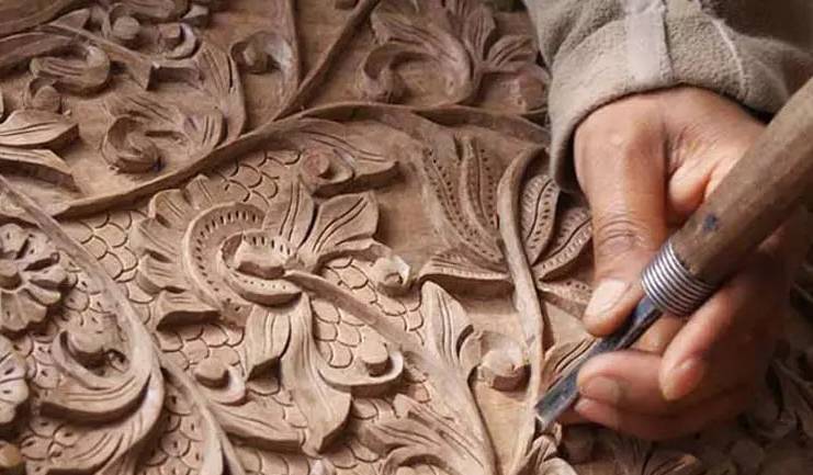 wood carving