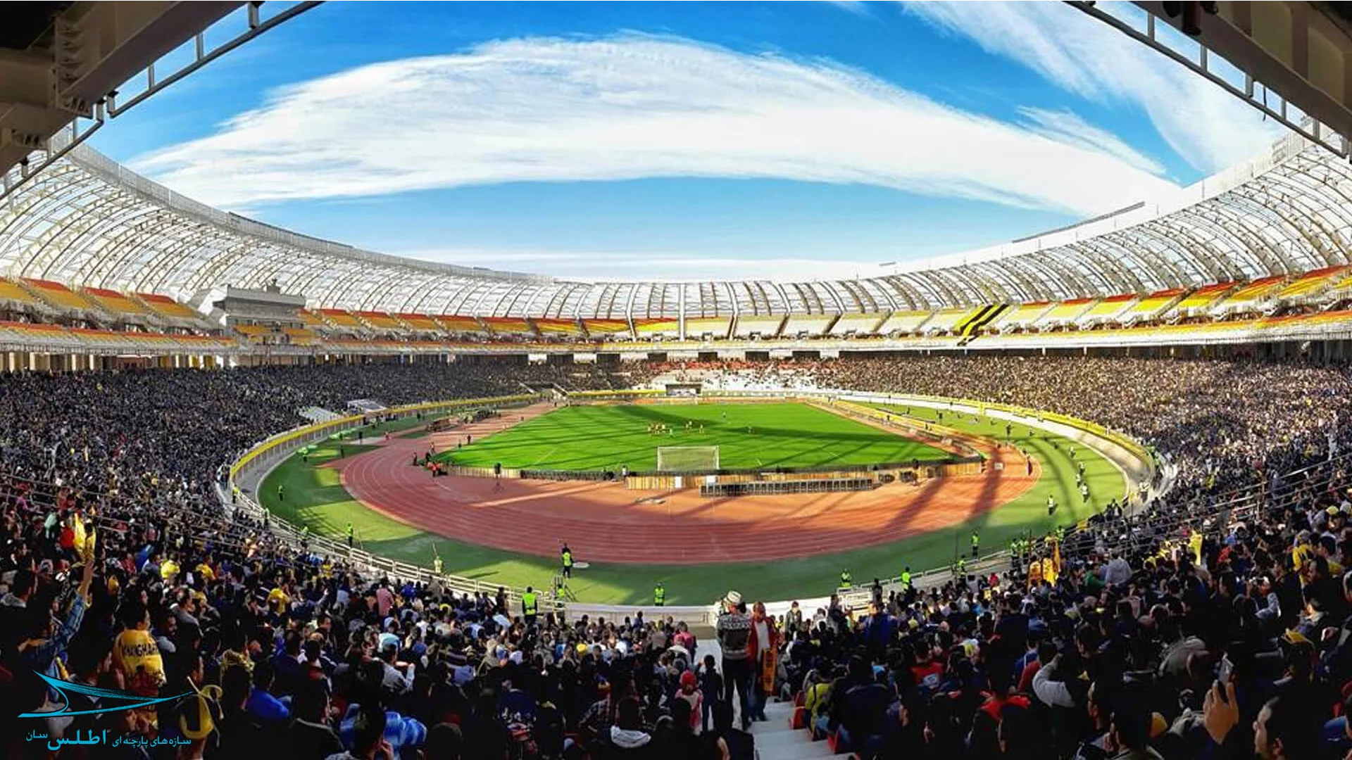 atlas tensile structures naghshe jahan stadium 1