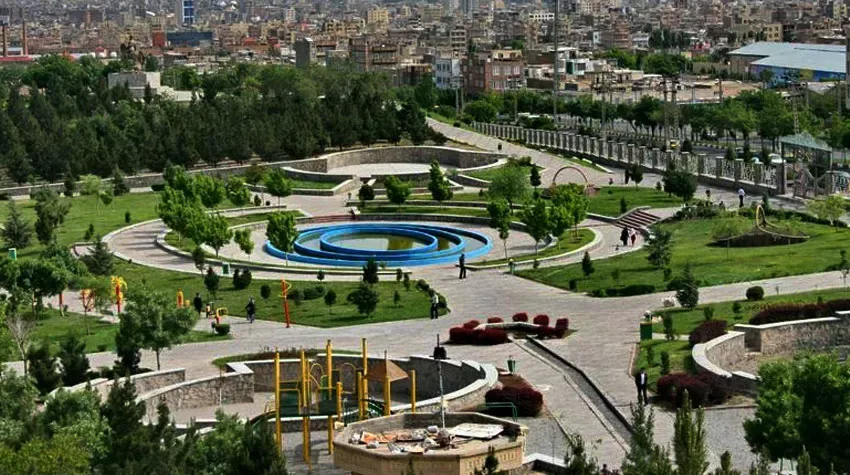 Yadegare emam park in tabriz