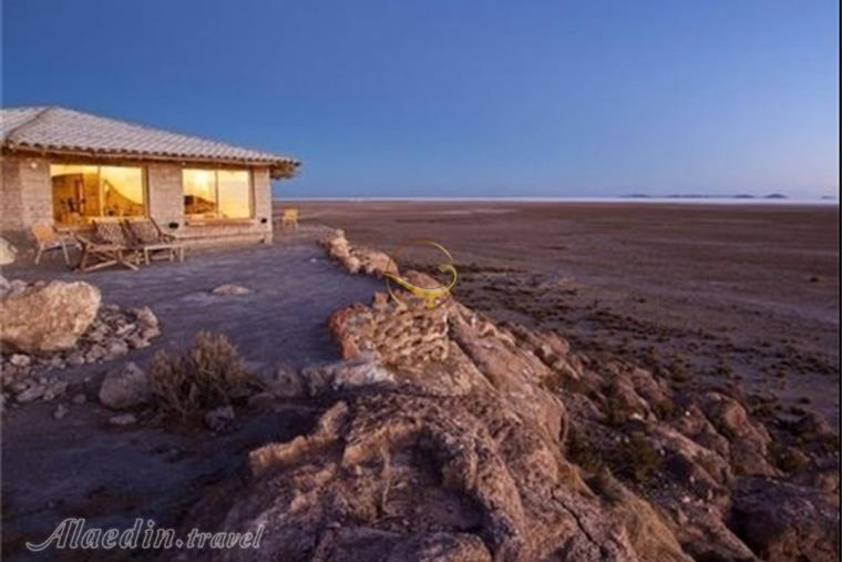Alaedin Travel Salt Hotel Sun Damavand Farm view